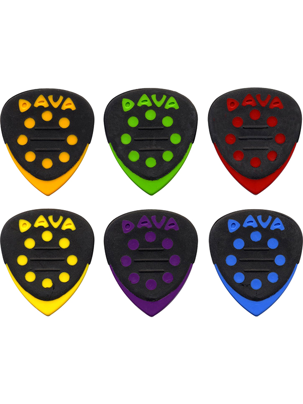DAVA Grip tip Delrin plectrum